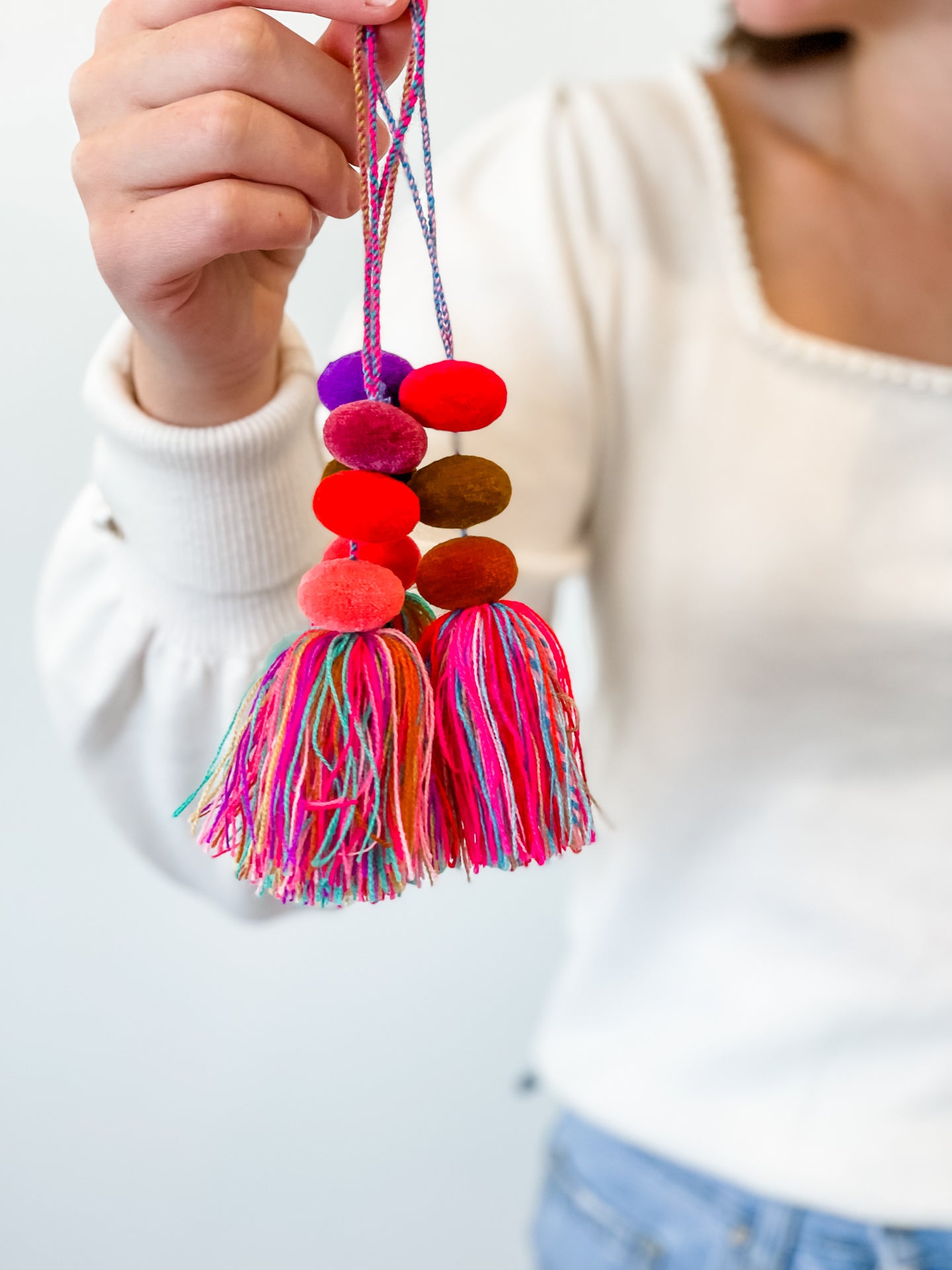 POMS AND TASSELS